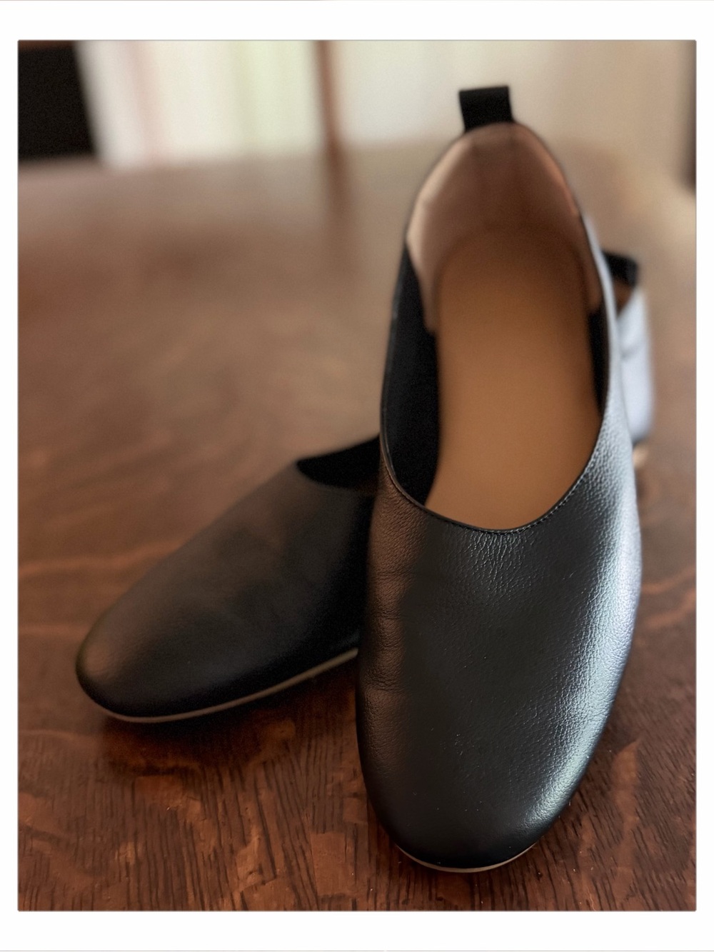 Everlane Black Day Glove Flats